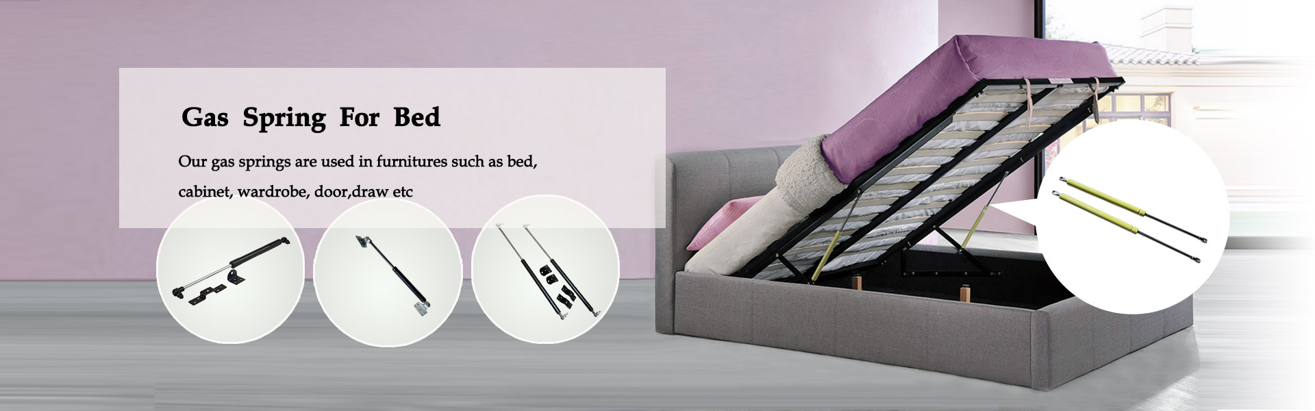 Gas Spring For Bed